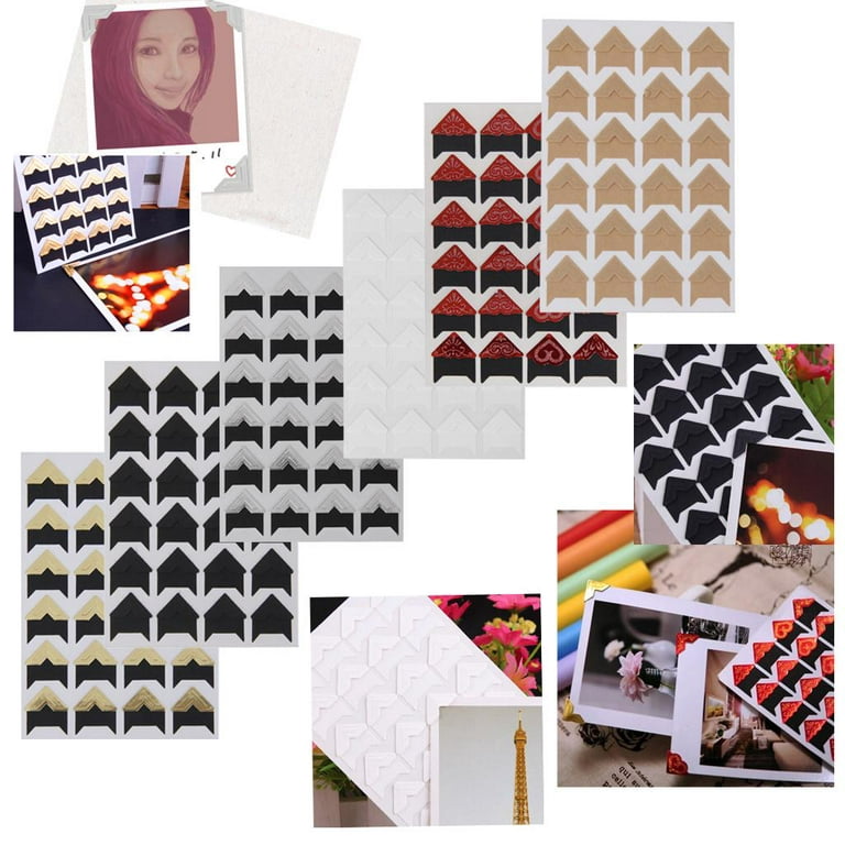 120pcs Self-adhesive Photo Corner Sticker Craft Scrapbooking Album