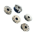 thumbnail image 3 of FELTECHELECTR 1Set Silver Bobbin Case for Sewing Machine Holds 4 Bobbins Suitable for Rother Newhome 2.0x2.0x1.3in, 3 of 5