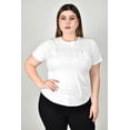 thumbnail image 1 of Playera con aplicaciones Roman Fashion /Tallas Extras, 5073 (Blanco) blanco 38, 1 of 6