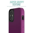 thumbnail image 3 of Smartish iPhone 12 mini Slim Case - Gripmunk [Lightweight + Protective] Thin Cover (Silk) - Purple Reign, 3 of 8