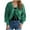 Green, variant on Women's Tie Front Bow Cardigan Sweaters Fashion Fall Oversized Long Sleeve Open Front Chunky Sweater Outwear Solid