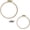 7" and 5", variant on Quality Products No-Slip Embroidery Hoops Bundle, Interlocking Tongue and Groove Design (9" and 5")