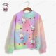 thumbnail image 3 of Sudadera con capucha de Hello Kitty para mujer, nueva sudadera con capucha, sudadera con estampado de dibujos animados a la moda, sudadera de manga larga para otoño, sudaderas para mujer, 3 of 5