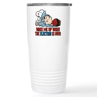 Peanuts Charlie Brown Travel Tumbler with Slide Close Lid | Holds 20 Ounces