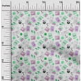 thumbnail image 2 of oneOone Cotton Jersey Light Green Fabric Travel Sewing Craft Projects Fabric Prints By Yard 58 Inch Wide, 2 of 4