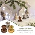 thumbnail image 3 of Miangastore Mini Fontaine en Résine Décoration pour Maison Jardin Couleur Assortie 3 Pcs, 3 of 8