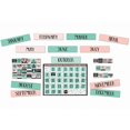 thumbnail image 1 of Eureka EU-847088 Simply Sassy Calendar Set, 1 of 3