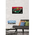 thumbnail image 2 of NHL Minnesota Wild - Logo 15 Wall Poster, 14.725" x 22.375", Framed, 2 of 5