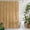 Ochre, variant on Ochre Solid Color Shower Curtain - Water Repellent Fabric Shower Curtains Washable, Minimalist Vintage Linen Texture Modern Decorative Polyester Cloth Bathroom Curtains Modern Bath Decor 72"x72"
