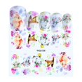 thumbnail image 1 of Langgg Mixed Designs Watermark Decals Water Transfer Nail Art Sticker DIY Fingernail Wrap Paster, 1 of 1