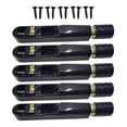 thumbnail image 2 of Xuanheng Headless Electric Guitar Bridge & Tailpiece Set Single Saddle Metal Spare Parts Guitar Parts Guitars Modification Accessories black 5strings, 2 of 8