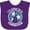 Purple, variant on Inktastic I'd Rather Be in Tennessee Boys or Girls Baby Bib