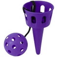 thumbnail image 2 of Scoop Toss Set, Pretty Design Wear Resistant Portable Catch Ball Game Kit  for Playing Red,Blue,Yellow,Green,Purple, 2 of 7