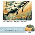 thumbnail image 2 of Whale Non-Slip Polyester Floor Carpet Door Rugs Outdoor Carpet, Machine Washable, 2 of 6