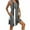 Gray, variant on Fznquz Night Gown for Women Soft Comfy Loungewear Sleeveless Loose Sleep Dress Casual Blue Womens Sleepwear with Pockets