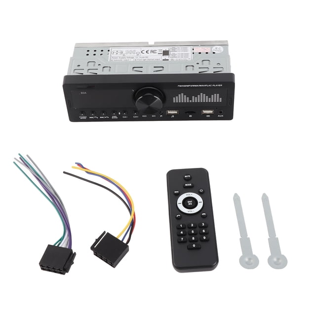 Reproductor de audio MP3 Bluetooth 1 DIN con control remoto compatible con control de voz SWM-Función de posición 80A
