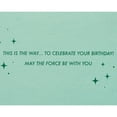 thumbnail image 3 of Papersong Premium Star Wars Yoda Birthday Card (May the Force Be With You), 3 of 5