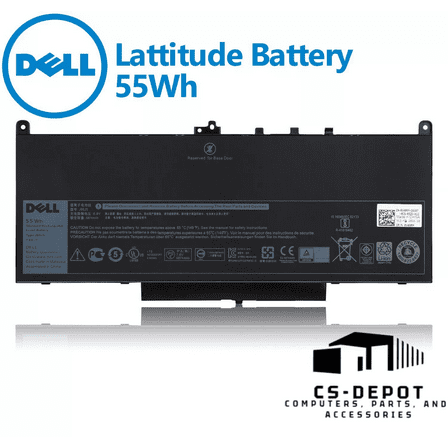 J60J5 battery For Dell Latitude E7270 E7470 R1V85 MC34Y 242WD PDNM2 451-BBSX