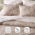 thumbnail image 3 of Juego de cama King Bedsure, edredón reversible con estampado floral, 3 unidades, 3 of 7