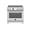 Stainless Steel, variant on Bertazzoni Pro365icfept Professional 36" Wide 5.7 Cu. Ft. Free Standing Induction Range -