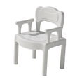 thumbnail image 1 of Asiento de ducha jinwen Antideslizante con reposabrazos y respaldo Ajustable 51,5 cm-45,5 cm, 1 of 8