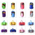 thumbnail image 4 of Coofit Mesh Beach Bag Folding Portable Drawstring Toy Mesh Bag Beach Toy Bag, 4 of 8