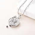 thumbnail image 5 of Personalize Cremation Urn Pendant Necklace for Cremation Ashes Urn Necklace Lockets for Human Ashes Memorial Jewelry, 5 of 6