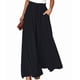 thumbnail image 3 of Pantalones Casuales para Mujer, con Cintura Elástica y Pierna , con Bolsillos. Negro L, 3 of 9
