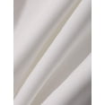 thumbnail image 3 of White Fitted Pencil Skirt, Bodycon Midi Length, Office Elegant Wear, 3 of 8