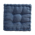 thumbnail image 3 of Cojín de asiento con forma de galleta para silla, moderno, suave, cómodo y decorativo. Azul, 3 of 8
