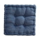 thumbnail image 3 of Cojín de asiento con forma de galleta, cómodo, cuadrado, y sencillo, para meditación, para oficina, dormitorio, sofá, decoración. Azul, 3 of 8