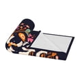 thumbnail image 3 of PHELIKA Jesus Loves You Christian Monogram 02 All Season Soft Throw Blanket Lightweight Flannel Fleece Blankets 50"x40", 3 of 8