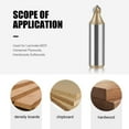 thumbnail image 6 of MOMOJIA Universal 1/2Inch Shank Router Bit 90 Degree V Grooving Tool For Edged Trimming, 6 of 8
