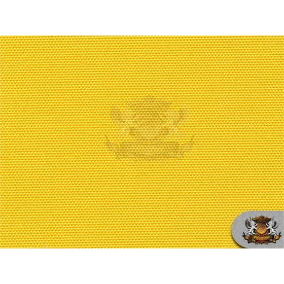 Waterproof Canvas Solid YELLOW Indoor Outdoor Fabric / 60" Wide / Sold by the yard