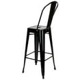 thumbnail image 6 of Tolix Bar Stool Black - Hi Gloss - With Back, 6 of 8