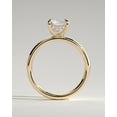 thumbnail image 5 of CAPRICARATS 3.00Ct Radiant Cut Moissanite Engagement Ring, Hidden Halo & Cigar Band, 14K Yellow Gold, 5 of 5