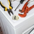 thumbnail image 2 of USHOBE Washing Machine Hose Fitting Faucet To Hose Adapter Coupling Multi 1Pcs, 2 of 8
