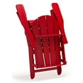 thumbnail image 4 of Westin Outdoor Braxton Folding Plastic Adirondack Chair (Set of 4), Red, 4 of 16