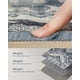 thumbnail image 4 of HOME Alfombra, Alfombra Antideslizante 92 x 153 cm para Dormitorio, Estilo Vintage, Lavable a Máquina, Gris Paloma, 4 of 9