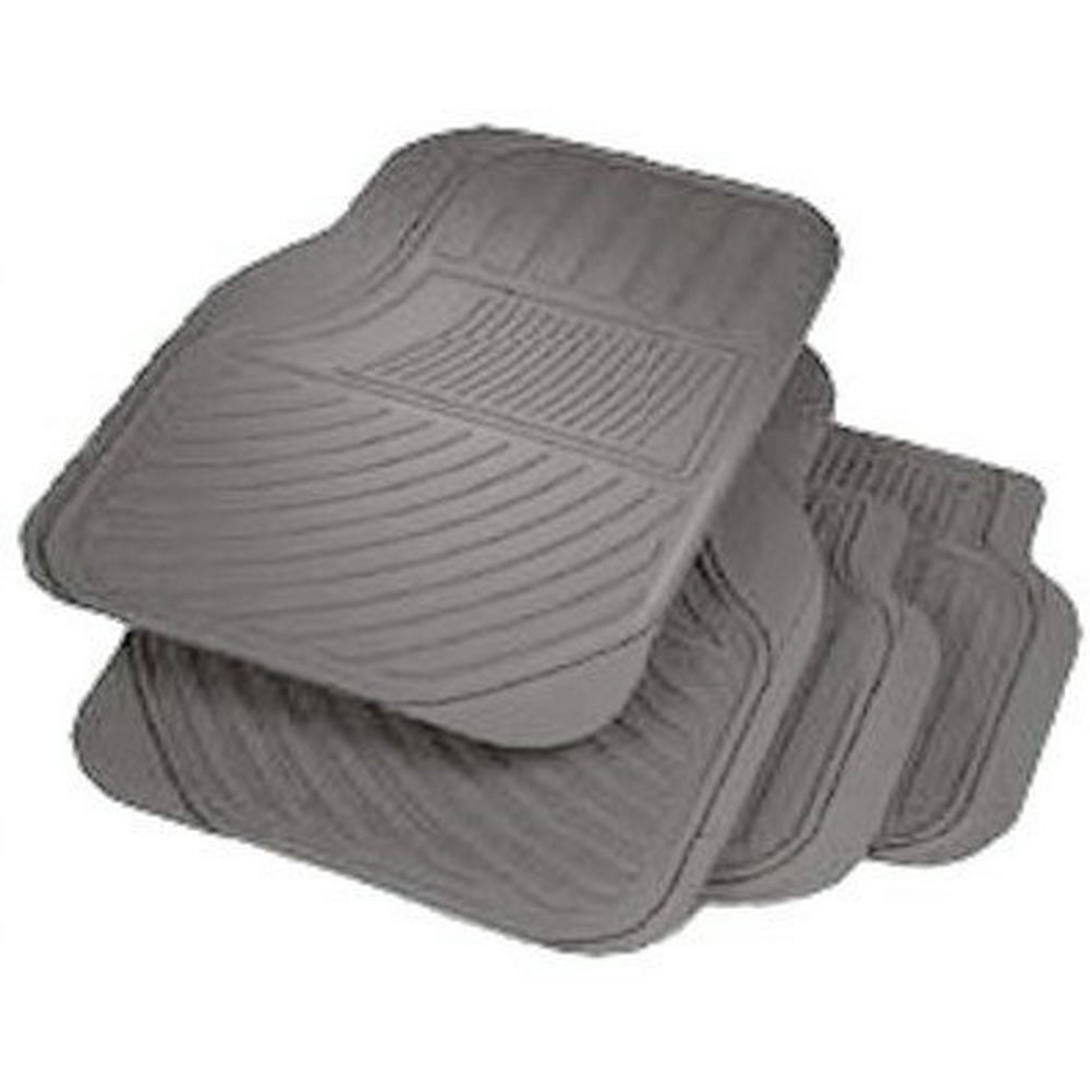 Rubber Queen Format Floor Mat Gray, Model 7075