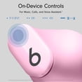 thumbnail image 6 of Restored Beats Studio Buds True Wireless Noise Cancelling Earbuds - Class 1 Bluetooth, 8 Hours of Listening Time, Sweat Resistant, Built-In Microphone - (Sunset Pink) (Refurbished), 6 of 8