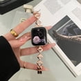 thumbnail image 6 of Bling Band Compatible for Apple Watch 38mm 40mm 41mm for Women, Cute Fashion Sparkle Bracelet Jewelry Metal Strap with Bands Removal Tool for iWatch Series 9 8 7 6 5 4 3 2 1 SE,Rosegold, 6 of 9