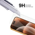 thumbnail image 3 of (2 Pack) Supershieldz Designed for iPhone 17 Pro Max Tempered Glass Screen Protector with (Easy Installation Tray) Anti Scratch, Bubble Free, 3 of 5