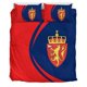 thumbnail image 4 of Bandera de Noruega Escudo de Armas Juego de Cama Círculo Rlt7, 4 of 5