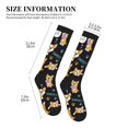 thumbnail image 4 of Pofeuu Cute Dogs Corgi Print Compression Socks for Women & Men Circulation - Best Support for Nurses,Running,Athletic,Sports, 4 of 7