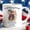 White2, variant on 1PC Personalized 250th Anniversary of the United States Coffee Mug, Descendant of a Patriot Ceramic Cup for American Heritage Gifting