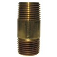 thumbnail image 1 of 0.38 x 1.5 in. Brass Nipple, 1 of 1