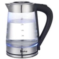 thumbnail image 1 of Zokop HD-250 110V 1500W 2.5L electric kettle with blue glass, 1 of 7