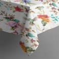 thumbnail image 3 of Pioneer Flower Floral Print Pattern Rectangle Tablecloth 60"x84",Waterproof Polyester Rectangle Table Cloth, Wipeable Spillproof Polyester Tablecloth for Dining, Camping, Indoor and Outdoor, 3 of 5