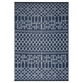 thumbnail image 3 of Beverly Rug Outdoor Area Rug Plastic Waterproof 8X10 Navy White, 3 of 7